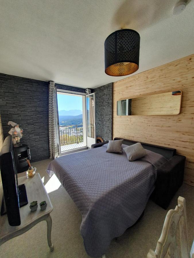 Appartement, Vue Lac Panoramique Avec Terrasse, Parking, Aux Angles 外观 照片