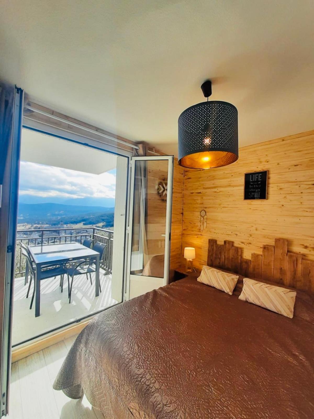 Appartement, Vue Lac Panoramique Avec Terrasse, Parking, Aux Angles 外观 照片